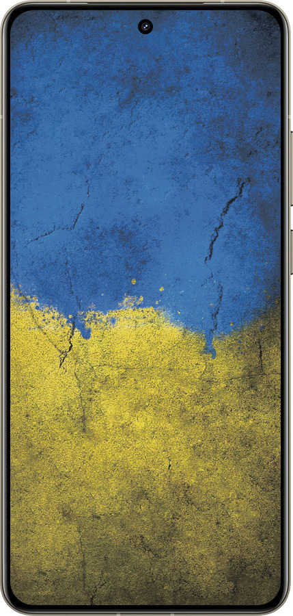 Силиконовый чехол Флаг Украины 2 для Realme GT 7 Pro - 401u-3893 изображение 