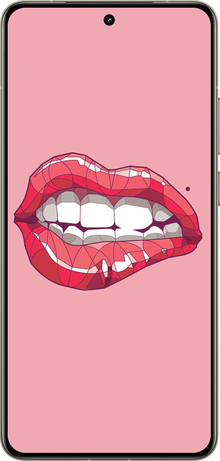 Силиконовый чехол Sexy lips для Realme GT 7 Pro - 4174u-3893 изображение 