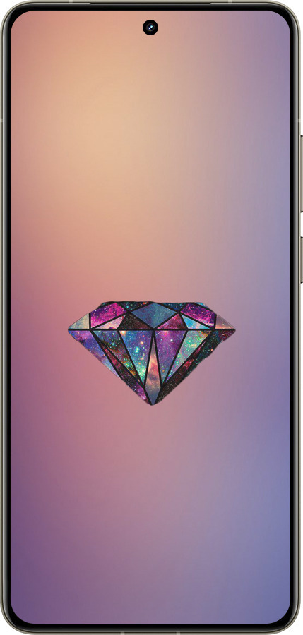 Силиконовый чехол Диамант для Realme GT 7 Pro - 4352u-3893 изображение 