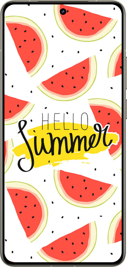 Силиконовый чехол Hello Summer для Realme GT 7 Pro - 4356u-3893 изображение 