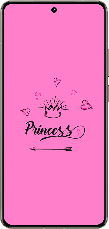 Силіконовий чехол Princess для Realme GT 7 Pro - 4361u-3893 изображение 