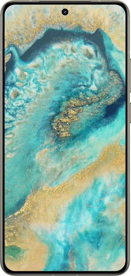 Силиконовый чехол Green marble для Realme GT 7 Pro - 4365u-3893 изображение 