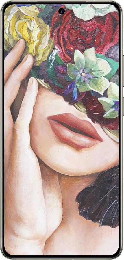 Силиконовый чехол Head Flower для Realme GT 7 Pro - 4460u-3893 изображение 
