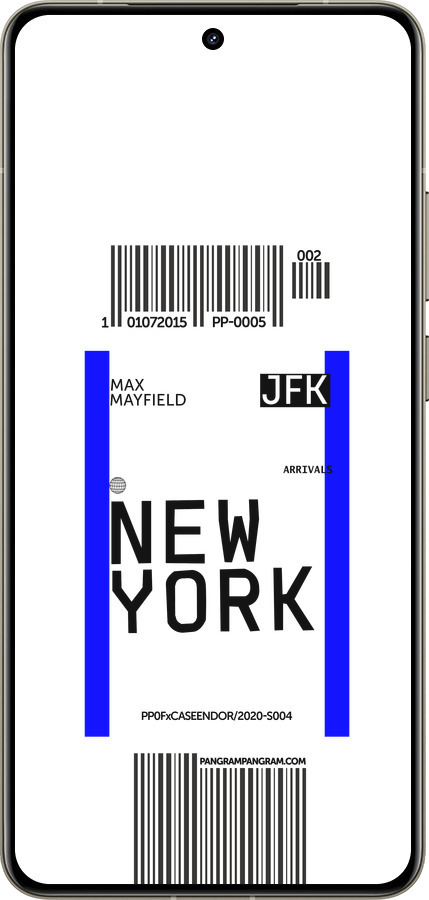 Силиконовый чехол New York для Realme GT 7 Pro - 4861u-3893 изображение 