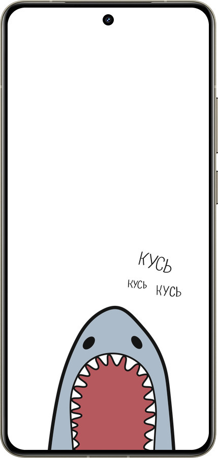 Силиконовый чехол Акула для Realme GT 7 Pro - 4870u-3893 изображение 