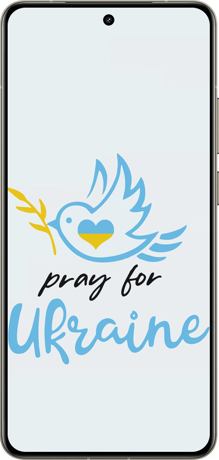 Силиконовый чехол Украина v2 для Realme GT 7 Pro - 5230u-3893 изображение 