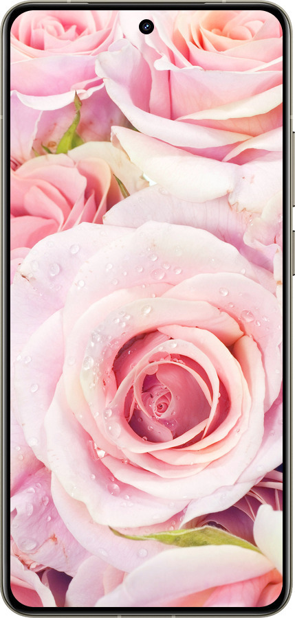 Силиконовый чехол Розы для Realme GT 7 Pro - 525u-3893 изображение 