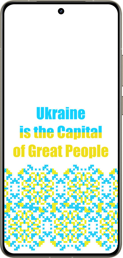 Силіконовий чехол Ukraine  для Realme GT 7 Pro - 5283u-3893 изображение 