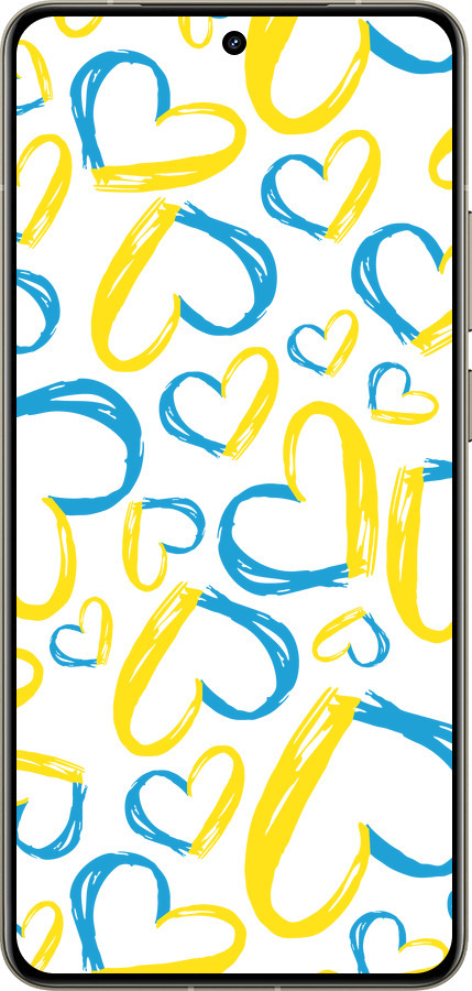 Силиконовый чехол Сердца UA для Realme GT 7 Pro - 5292u-3893 изображение 