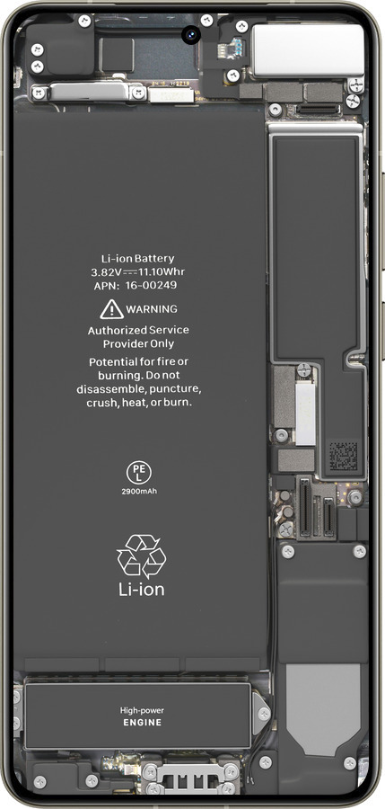 Силіконовий чехол Деталі смартфона для Realme GT 7 Pro - 5487u-3893 изображение 