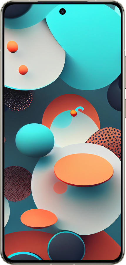 Силіконовий чехол Горошок абстракція для Realme GT 7 Pro - 5608u-3893 изображение 