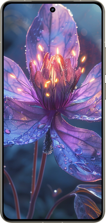 Силиконовый чехол Магический цветок для Realme GT 7 Pro - 6038u-3893 изображение 
