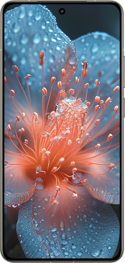 Силиконовый чехол Роса на цветке для Realme GT 7 Pro - 6039u-3893 изображение 