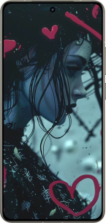Силиконовый чехол XO Love v2 для Realme GT 7 Pro - 6057u-3893 изображение 