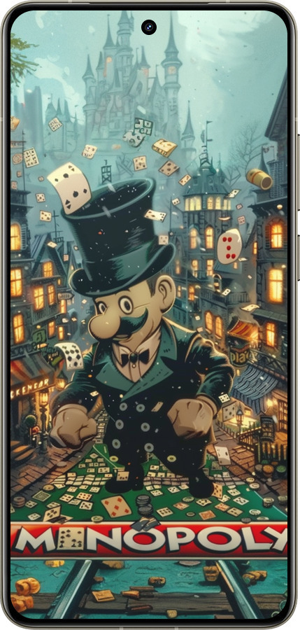 Силиконовый чехол Сказочный Monopoly для Realme GT 7 Pro - 6086u-3893 изображение 