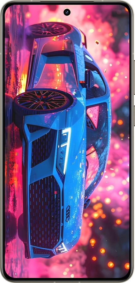 Силиконовый чехол Ауди для Realme GT 7 Pro - 6286u-3893 изображение 