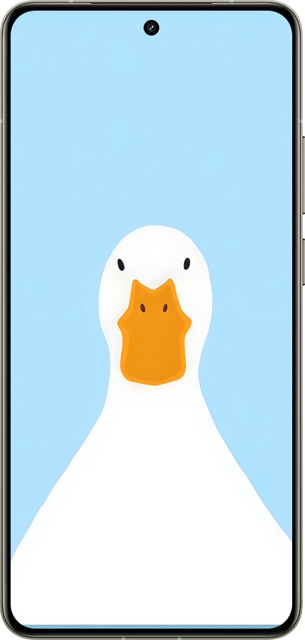 Силиконовый чехол Гусь для Realme GT 7 Pro - 6350u-3893 изображение 
