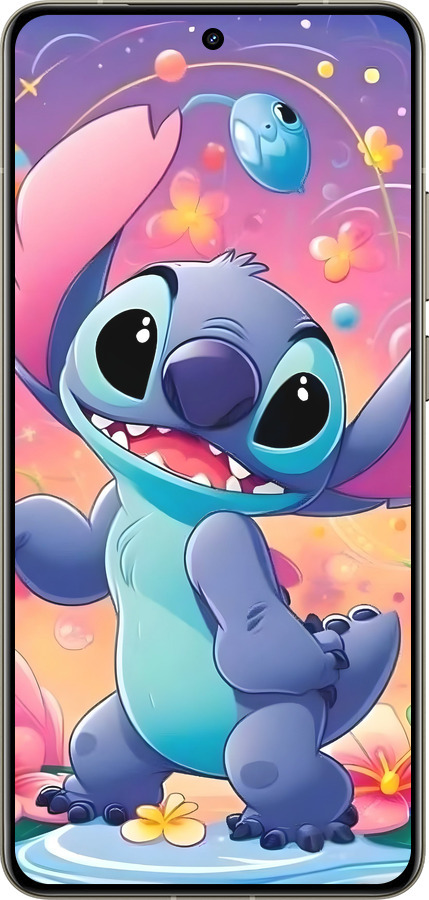 Силиконовый чехол Стич 2 для Realme GT 7 Pro - 6371u-3893 изображение 