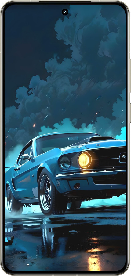 Силиконовый чехол Форд мустанг для Realme GT 7 Pro - 6374u-3893 изображение 