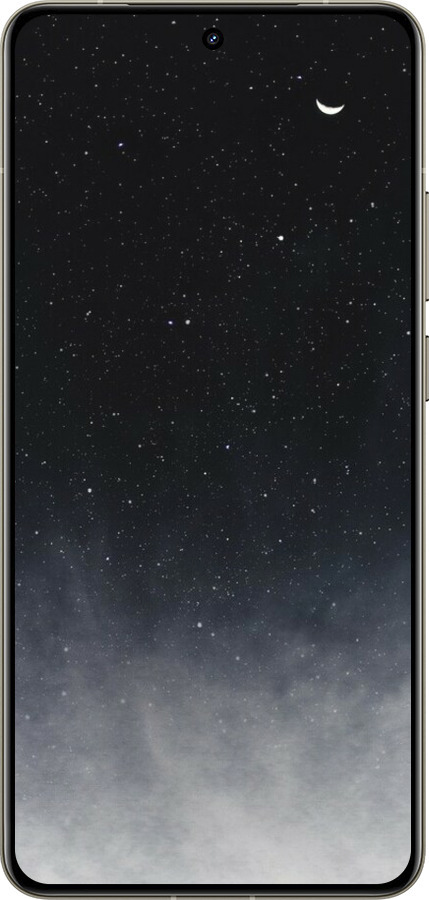 Силіконовий чехол Голубые облака, Голубая луна для Realme GT 7 Pro - 6396u-3893 изображение 