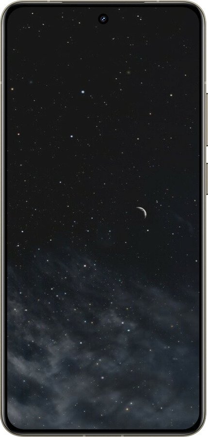 Силіконовий чехол Нічне небо для Realme GT 7 Pro - 6451u-3893 изображение 