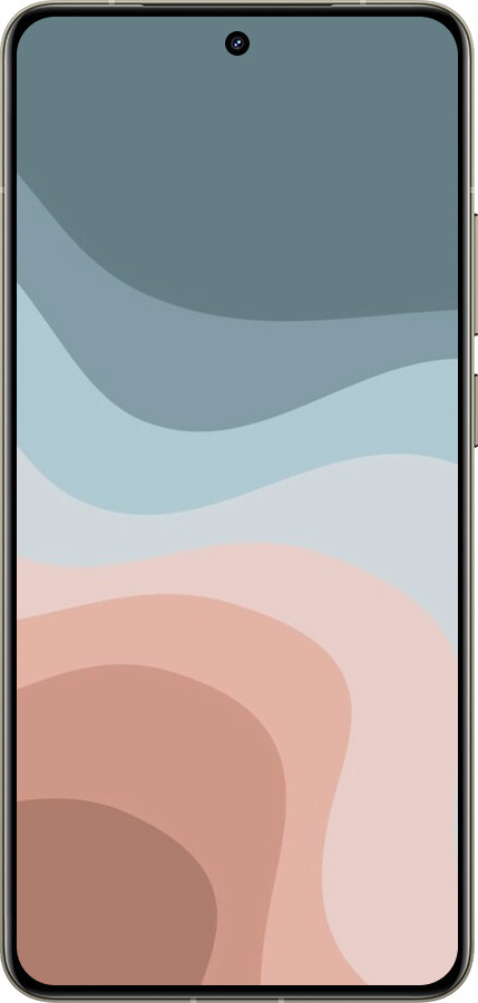 Силиконовый чехол С синими и розовыми волнами в стиле ретро для Realme GT 7 Pro - 6532u-3893 изображение 