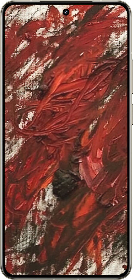 Силиконовый чехол Абстрактная композиция в красных тонах для Realme GT 7 Pro - 6541u-3893 изображение 