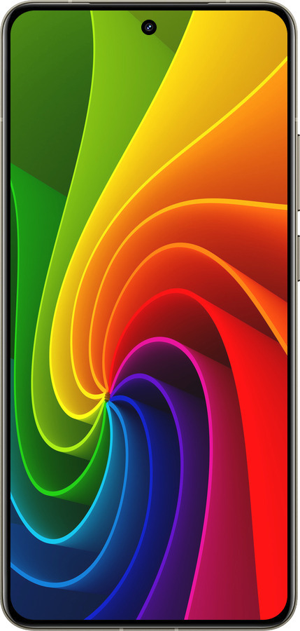 Силиконовый чехол Радужный вихрь для Realme GT 7 Pro - 747u-3893 изображение 