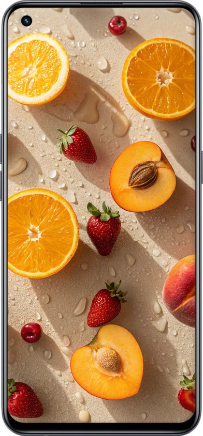 TPU чехол Фрукты 3 для Realme GT Master - 6703b-2852 изображение 