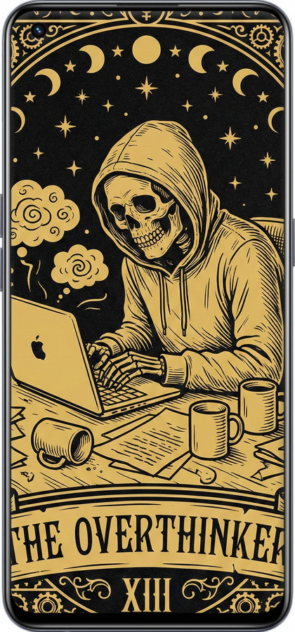 TPU чехол The Overthinker для Realme GT Master - 6774b-2852 изображение 