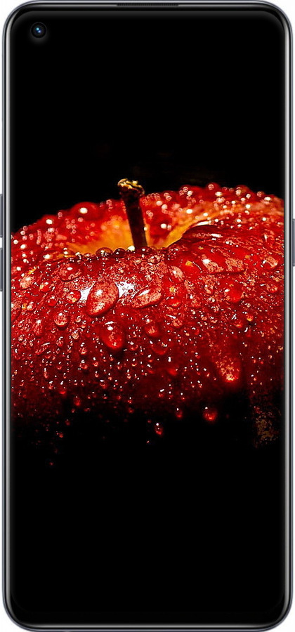 Силиконовый чехол Яблоко для Realme GT Master - 6022u-2852 изображение 