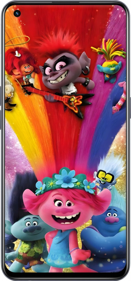 Силіконовий чехол Тролі для Realme GT Master - 6343u-2852 изображение 