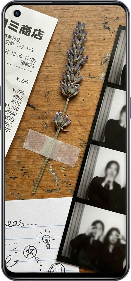 Силиконовый чехол Aesthetic Scrapbook Collage для Realme GT Master - 6773u-2852 изображение 