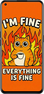 TPU чехол Funny Cat для Realme GT Neo 2 - 6786b-2489 изображение 