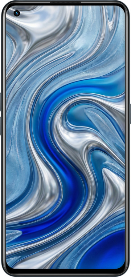 Силіконовий чехол Liquid Chrome для Realme GT Neo 2 - 6781u-2489 изображение 