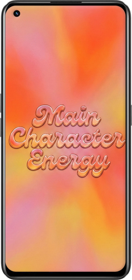 Силіконовий чехол Aura Gradient Main Character Energy Aesthetic Y2K для Realme GT Neo 3T - 6783u-2960 изображение 