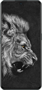 Силиконовый чехол Лев для Realme GT Neo3 - 1080u-2590 изображение 