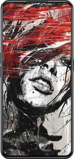 Силиконовый чехол Лицо девушки для Realme GT Neo3 - 1162u-2590 изображение 