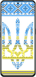 Силіконовий чехол Герб - вишиванка жовто-блакитна  для Realme GT Neo3 - 1197u-2590 изображение 