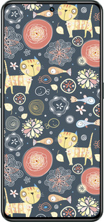 Силиконовый чехол Котята v4 для Realme GT Neo3 - 1224u-2590 изображение 