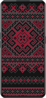 Силиконовый чехол Вышиванка 52 для Realme GT Neo3 - 1763u-2590 изображение 
