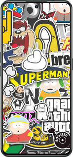 Силиконовый чехол Popular logos для Realme GT Neo3 - 4023u-2590 изображение 