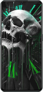 Силиконовый чехол Череп-часы для Realme GT Neo3 - 4100u-2590 изображение 