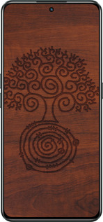 Силіконовий чехол Візерунок дерева для Realme GT Neo3 - 4119u-2590 изображение 
