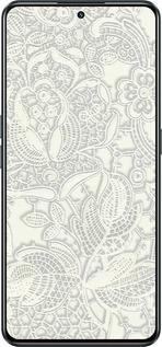 Силиконовый чехол Белое кружево для Realme GT Neo3 - 4383u-2590 изображение 