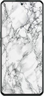 Силиконовый чехол Мрамор белый для Realme GT Neo3 - 4480u-2590 изображение 
