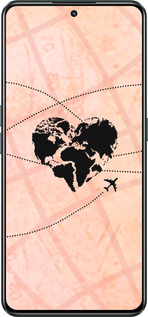 Силиконовый чехол Путешествуй для Realme GT Neo3 - 4607u-2590 изображение 