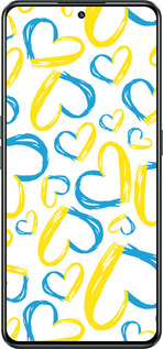 Силиконовый чехол Сердца UA для Realme GT Neo3 - 5292u-2590 изображение 
