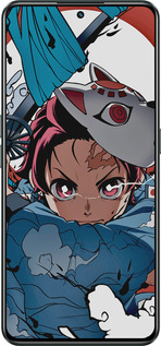 Силиконовый чехол Танджиро Камадо для Realme GT Neo3 - 5574u-2590 изображение 