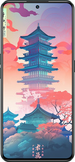 Силіконовий чехол Японія монастир для Realme GT Neo3 - 5590u-2590 изображение 